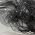 Сетка Фатин Глитер Спейс, 12 (+/-5) гр/м2, шир.150 см, 16-167/черный - купить в Дзержинске. Цена 184.03 руб.