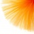 Фатин матовый 16-127, 12 гр/м2, шир.300см, цвет оранжевый - купить в Дзержинске. Цена 96.31 руб.