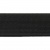 Резинка 25 мм Тканая, 13,75 гр/п.м, (бобина 25 +/-0,5 м) - черная  - купить в Дзержинске. Цена: 11.67 руб.