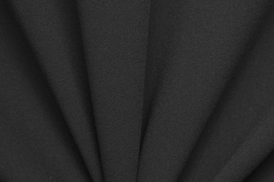 Костюмная ткань с вискозой "Бриджит", 210 гр/м2, шир.150см, цвет чёрный - купить в Дзержинске. Цена 564.96 руб.