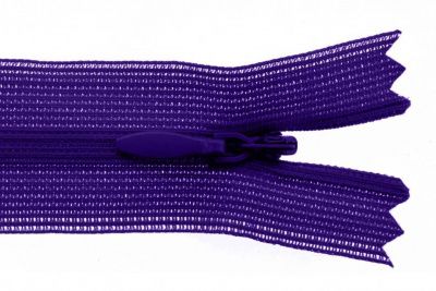 Молния потайная Т3 866, 50 см, капрон, цвет фиолетовый - купить в Дзержинске. Цена: 8.62 руб.