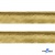 Кант атласный 136, шир. 12 мм (в упак. 65,8 м), цвет золото - купить в Дзержинске. Цена: 433.08 руб.